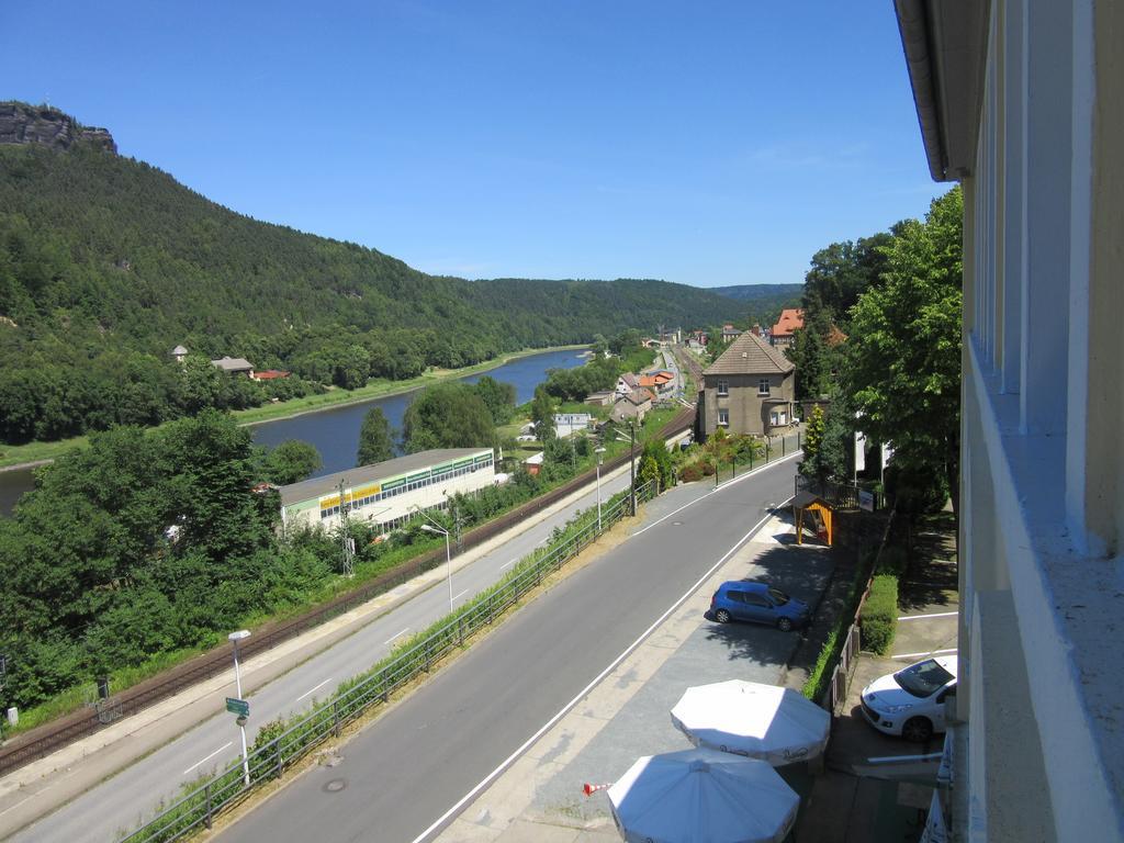 Hotel Lindenhof Königstein Exterior foto