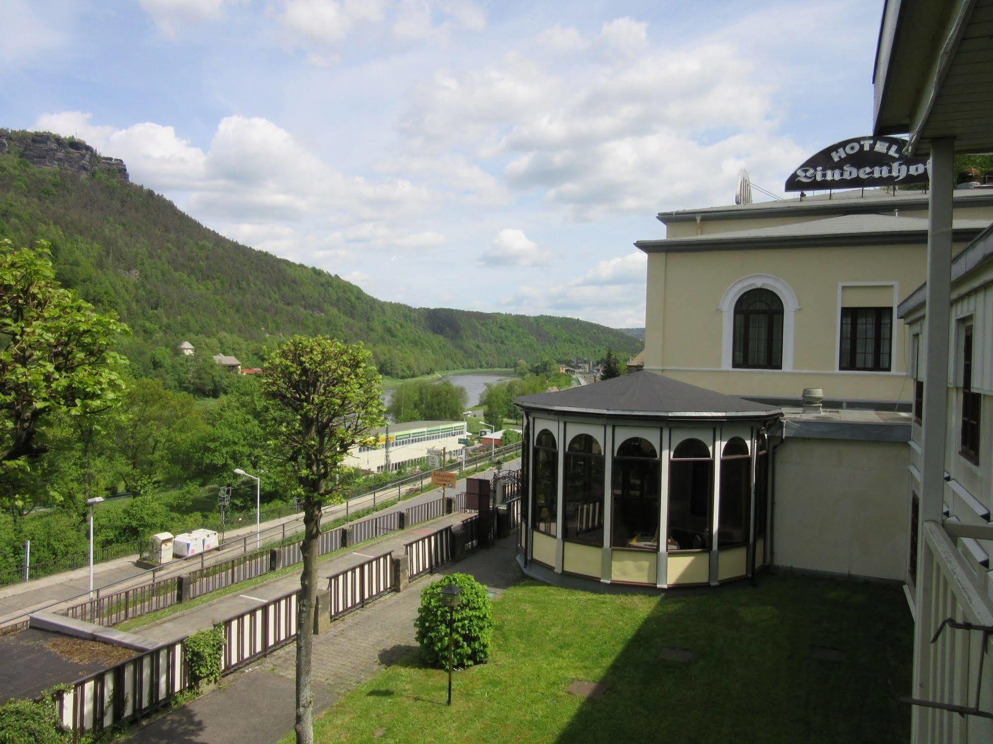 Hotel Lindenhof Königstein Exterior foto